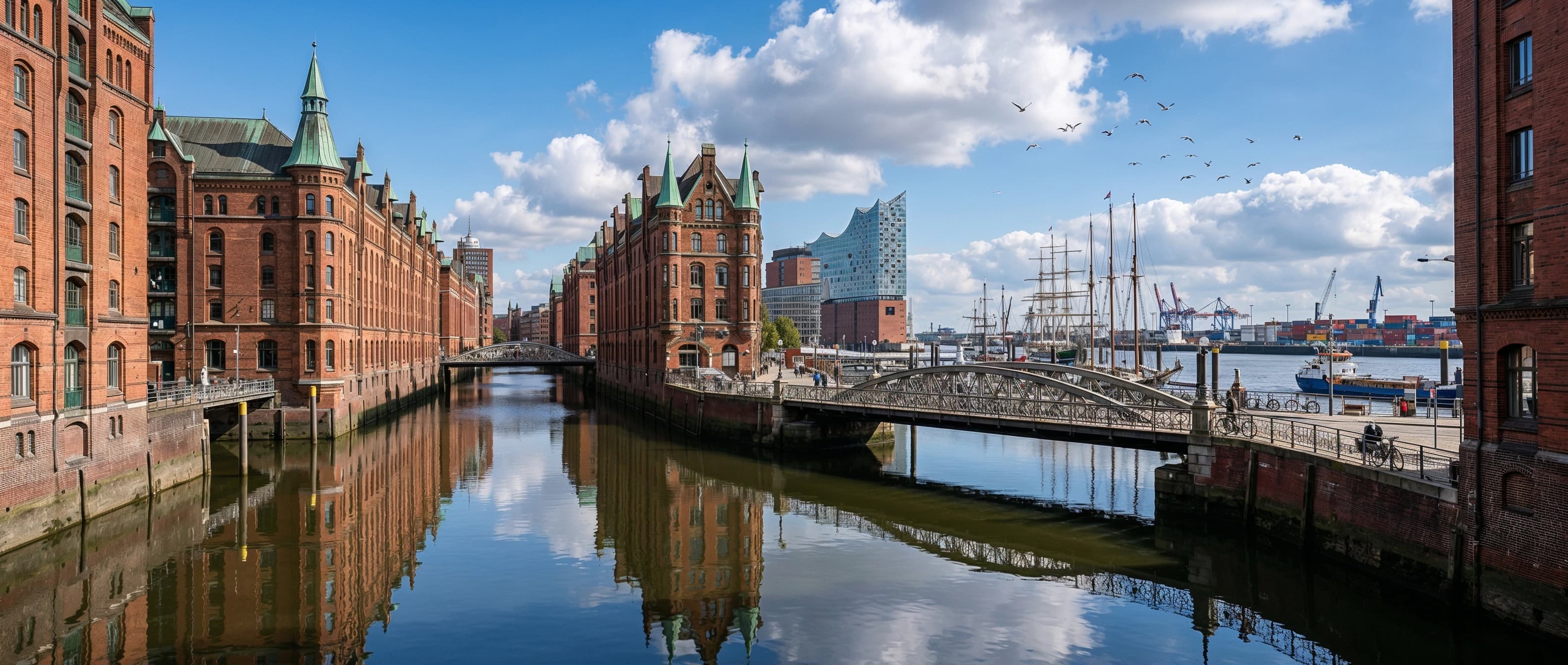 Hamburg — lumea nivelului B1, ziua