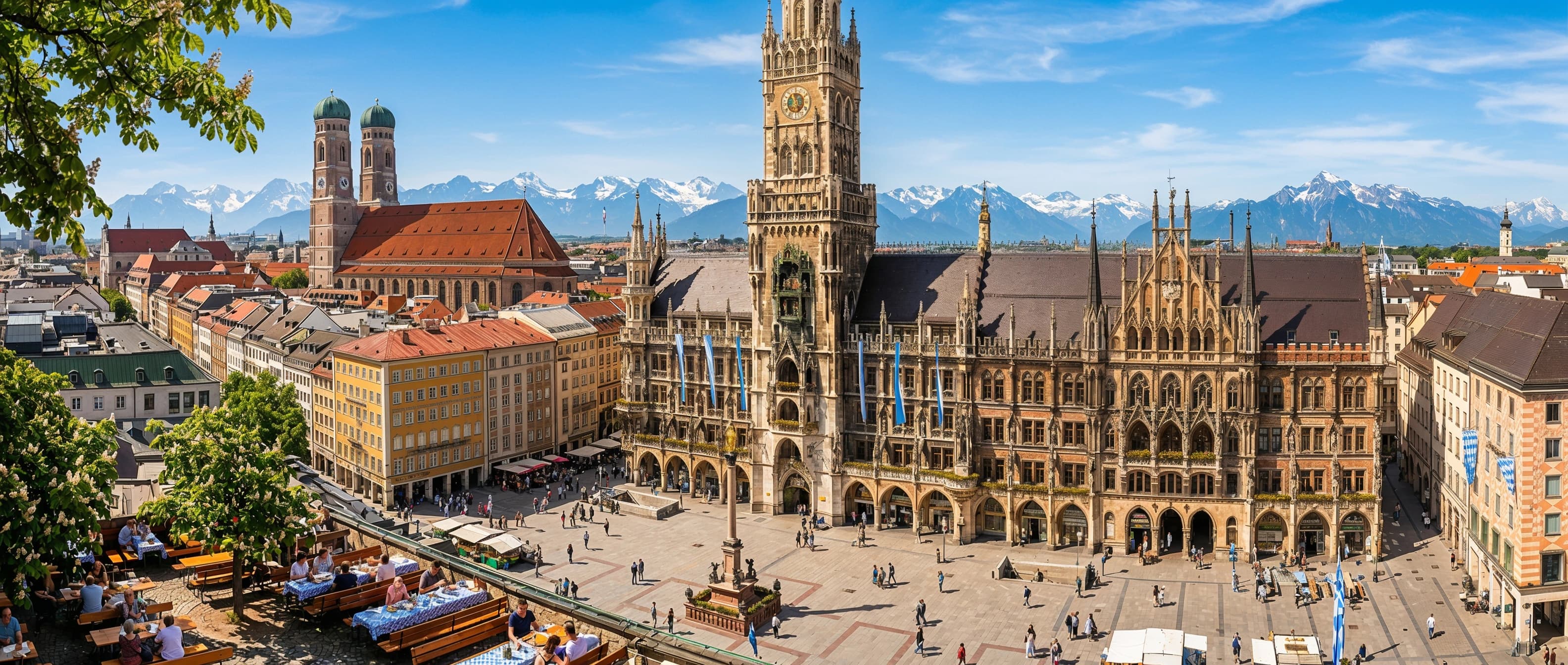 München — lumea nivelului B2, ziua